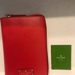 Kate Spade leather planner -Valentine Gift